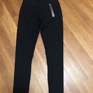 Set of 2 Pairs - Women's New Mix Brazilian Body Sculpting Leggings L/XL